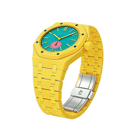 [Bling Jewelrys]OAK POP EXKLUSIVES GELBES BIOKERAMIK-ARMBAND