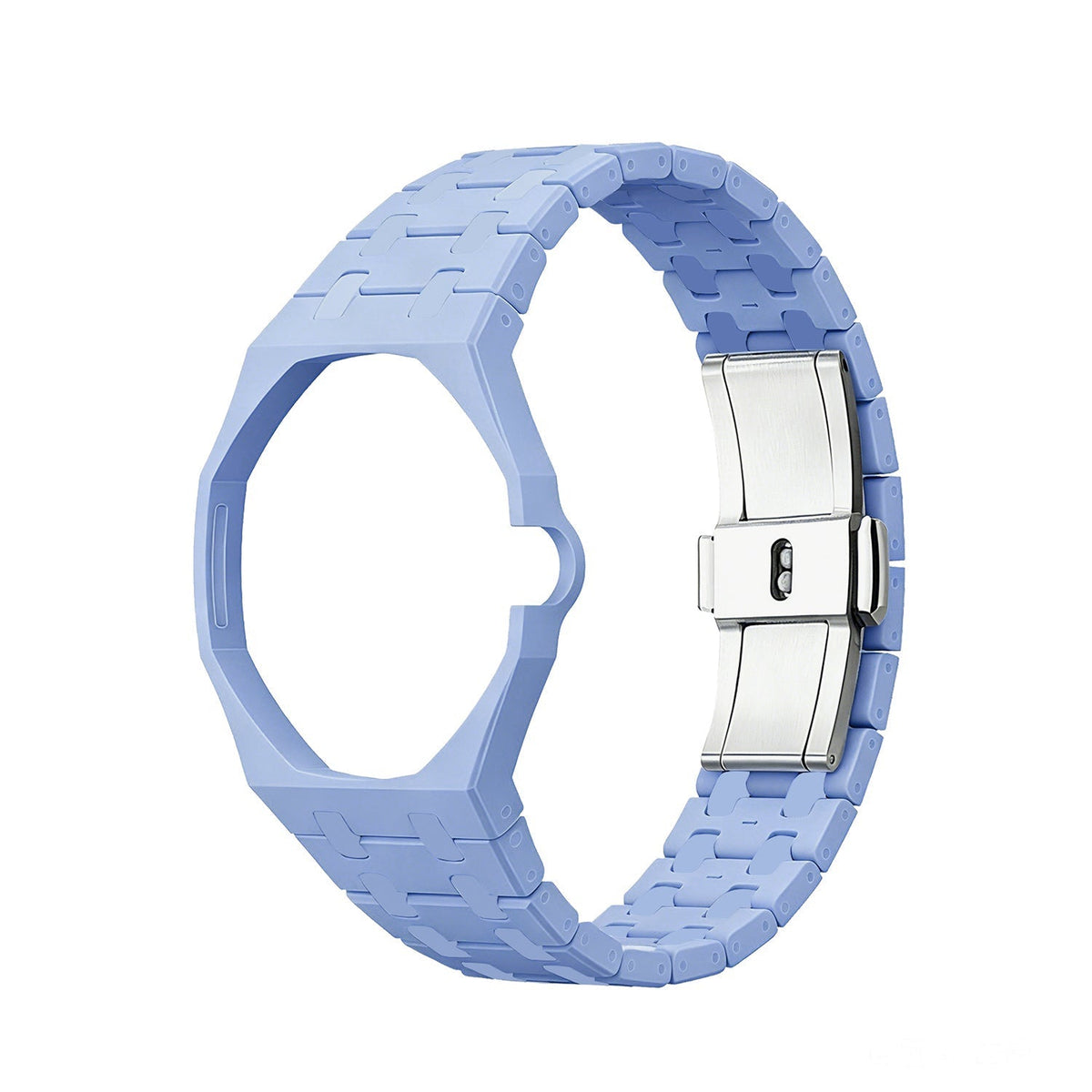 [Bling Jewelrys]OAK POP EXKLUSIVES HELLBLAUES BIOKERAMIK-ARMBAND