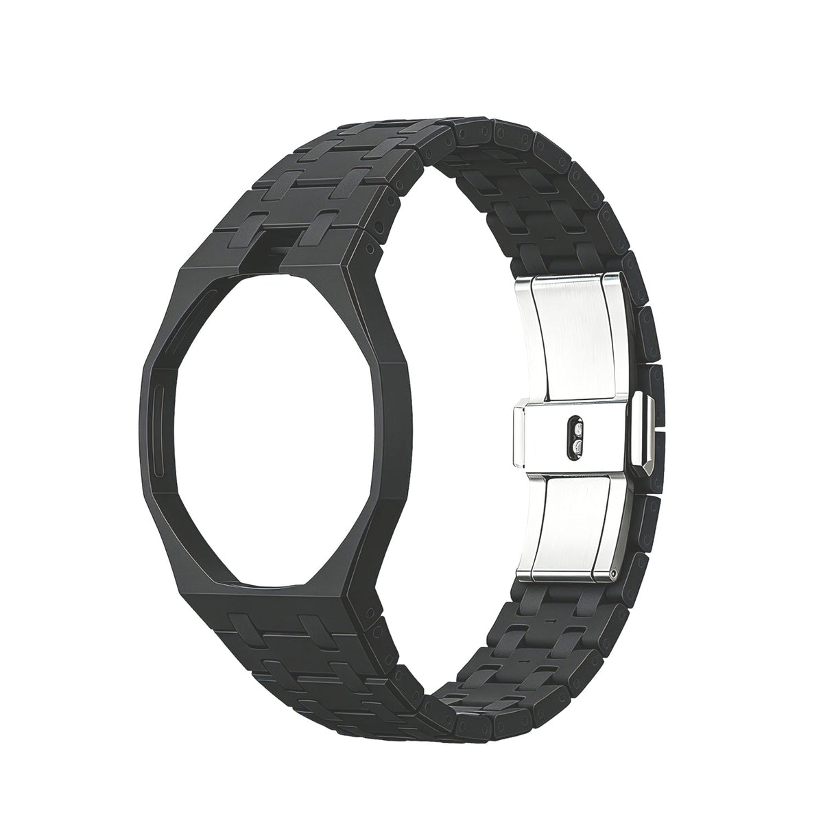 [Bling Jewelrys]OAK POP EXCLUSIVE BLACK BIOCERAMIC STRAP