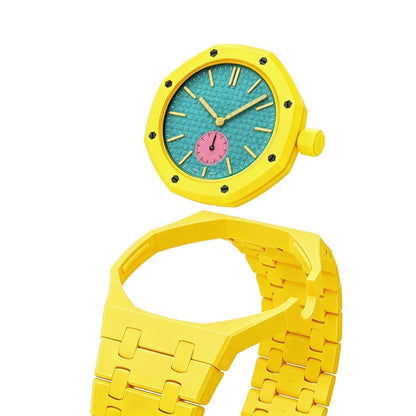 [Bling Jewelrys]OAK POP EXKLUSIVES GELBES BIOKERAMIK-ARMBAND