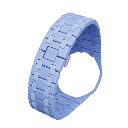 [Bling Jewelrys]OAK POP EXKLUSIVES HELLBLAUES BIOKERAMIK-ARMBAND