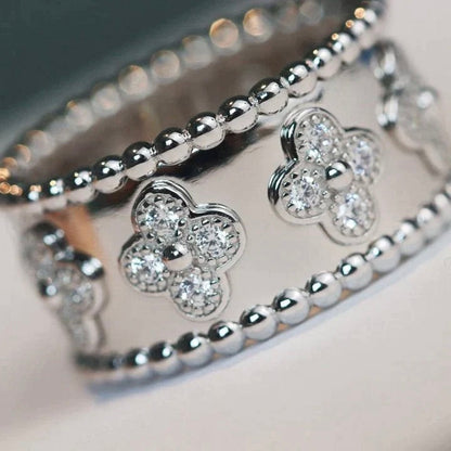 [Bling Jewelrys ]CLOVER KALEIDOSCOPE RING 10MM