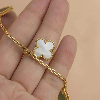 [Bling Jewelrys] LUCKY SPRING ARMBAND MIT 5 MOTIVEN IN GOLD