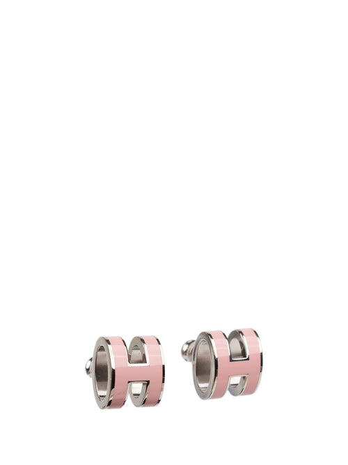 [Bling Jewelrys ]MINI POP H シルバーピアス ピンク