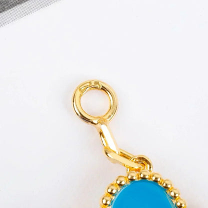 [Bling Jewelrys ] CLOVER 5 MOTIF TURQUOISE BRACELET COLLECTION