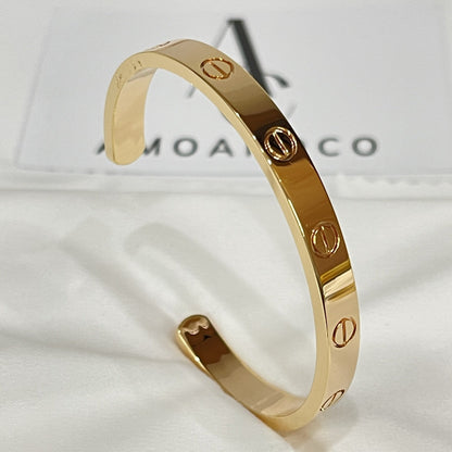 [Bling Jewelrys] LIEBESARMBAND 6,1 MM OFFENER REIF