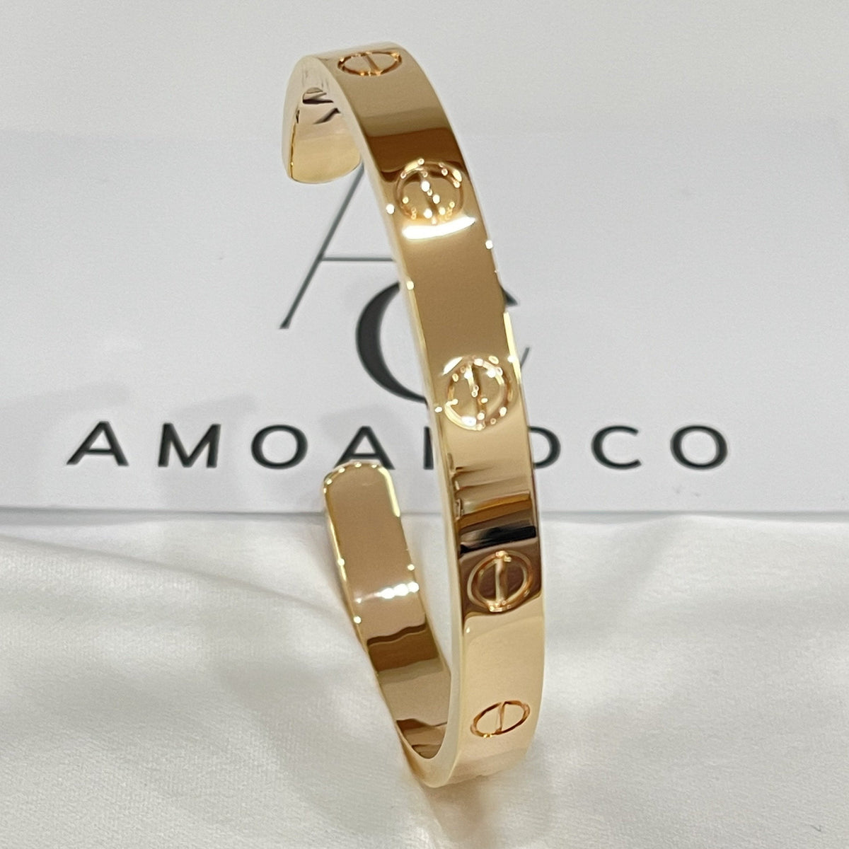 [Bling Jewelrys] LIEBESARMBAND 6,1 MM OFFENER REIF