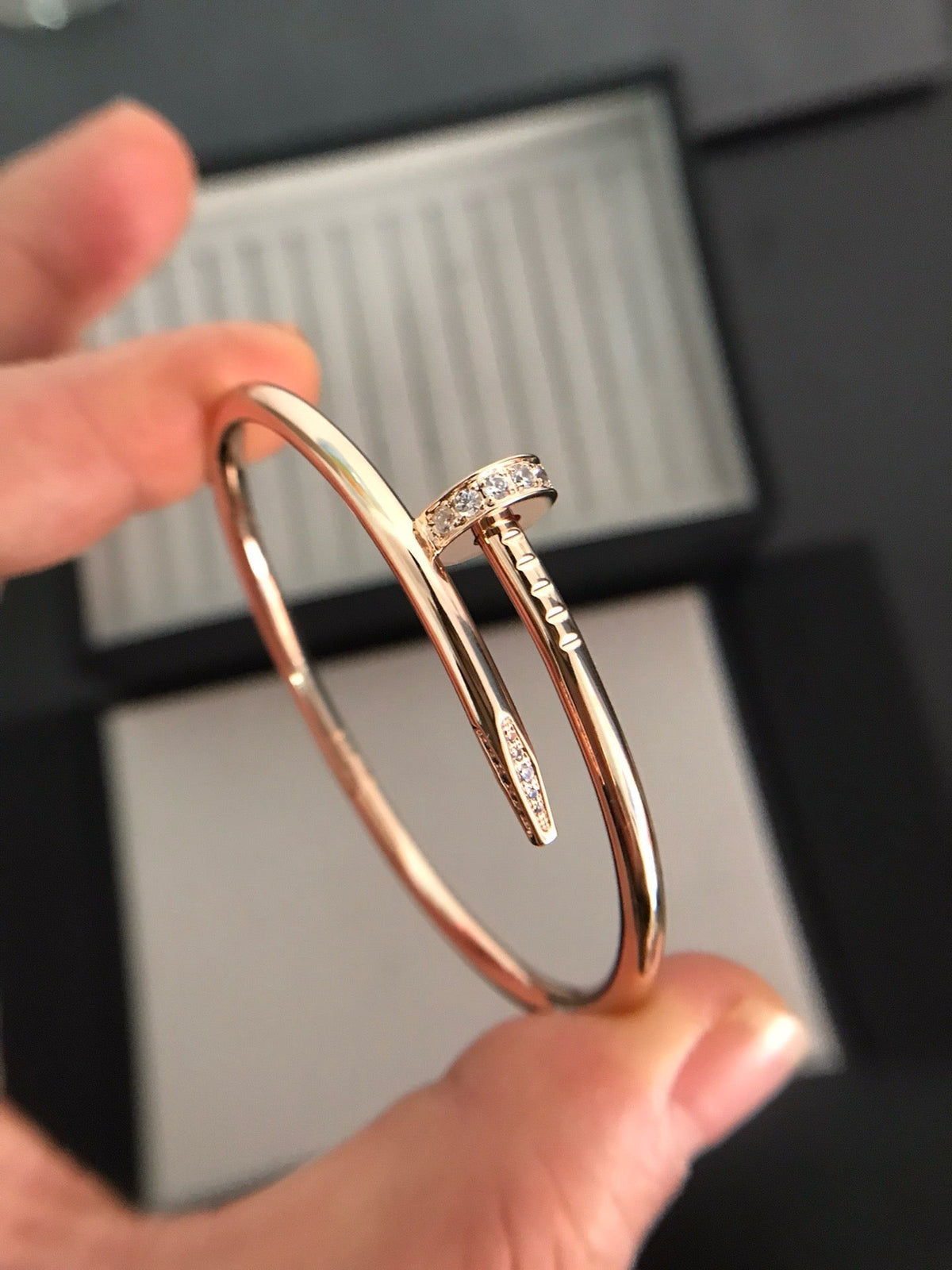 [Bling Jewelrys] JUSTE ARMBAND 3,5 MM DIAMANTEN