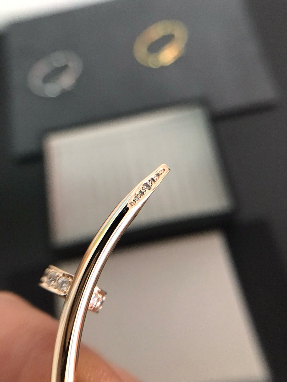[Bling Jewelrys] JUSTE ARMBAND 3,5 MM DIAMANTEN
