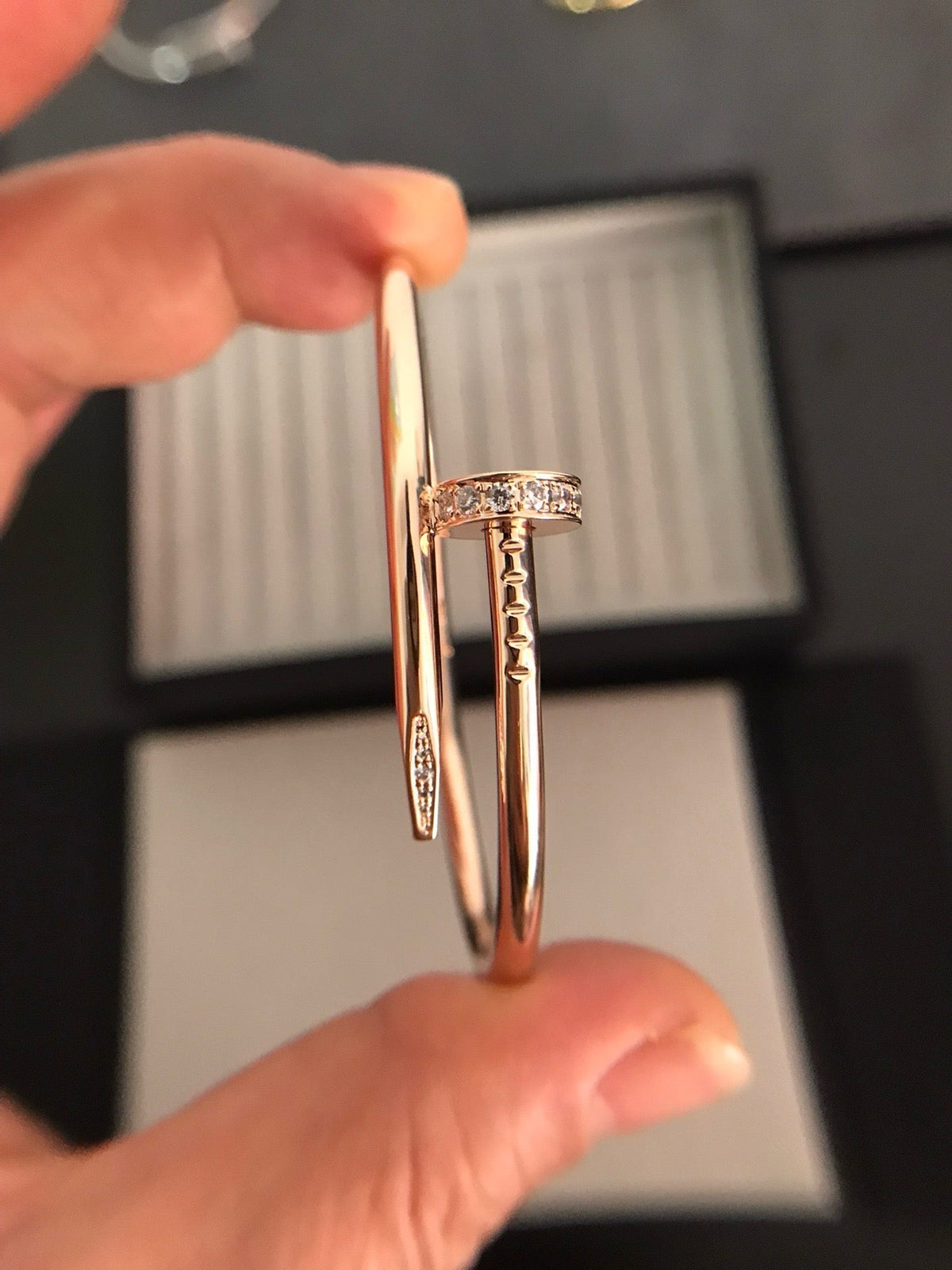 [Bling Jewelrys] JUSTE ARMBAND 3,5 MM DIAMANTEN