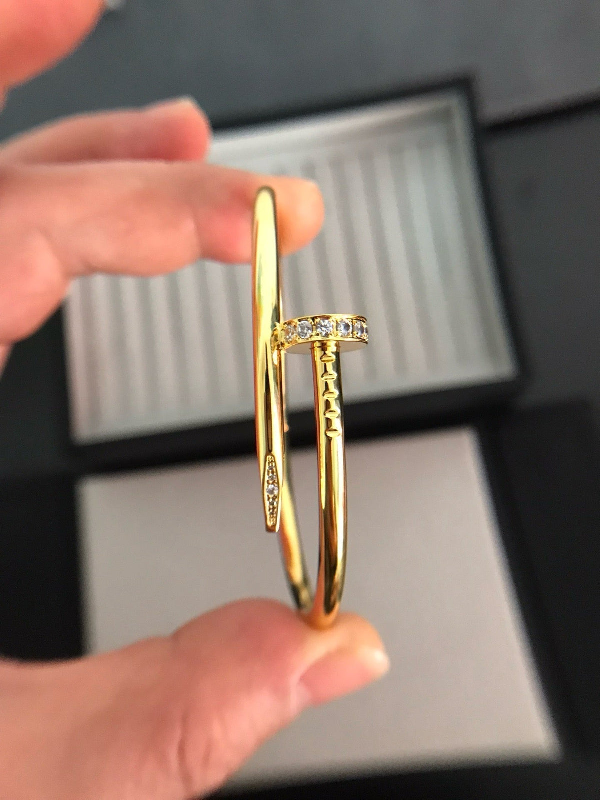 [Bling Jewelrys] JUSTE ARMBAND 3,5 MM DIAMANTEN