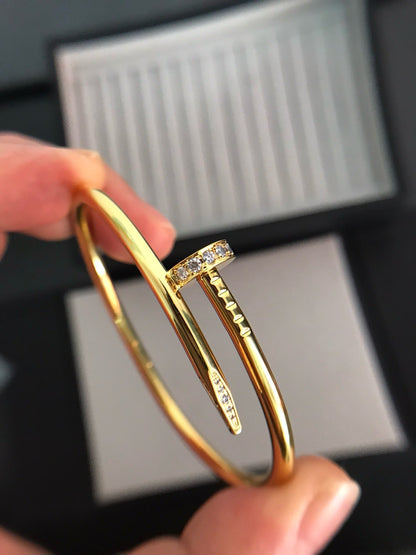[Bling Jewelrys] JUSTE ARMBAND 3,5 MM DIAMANTEN