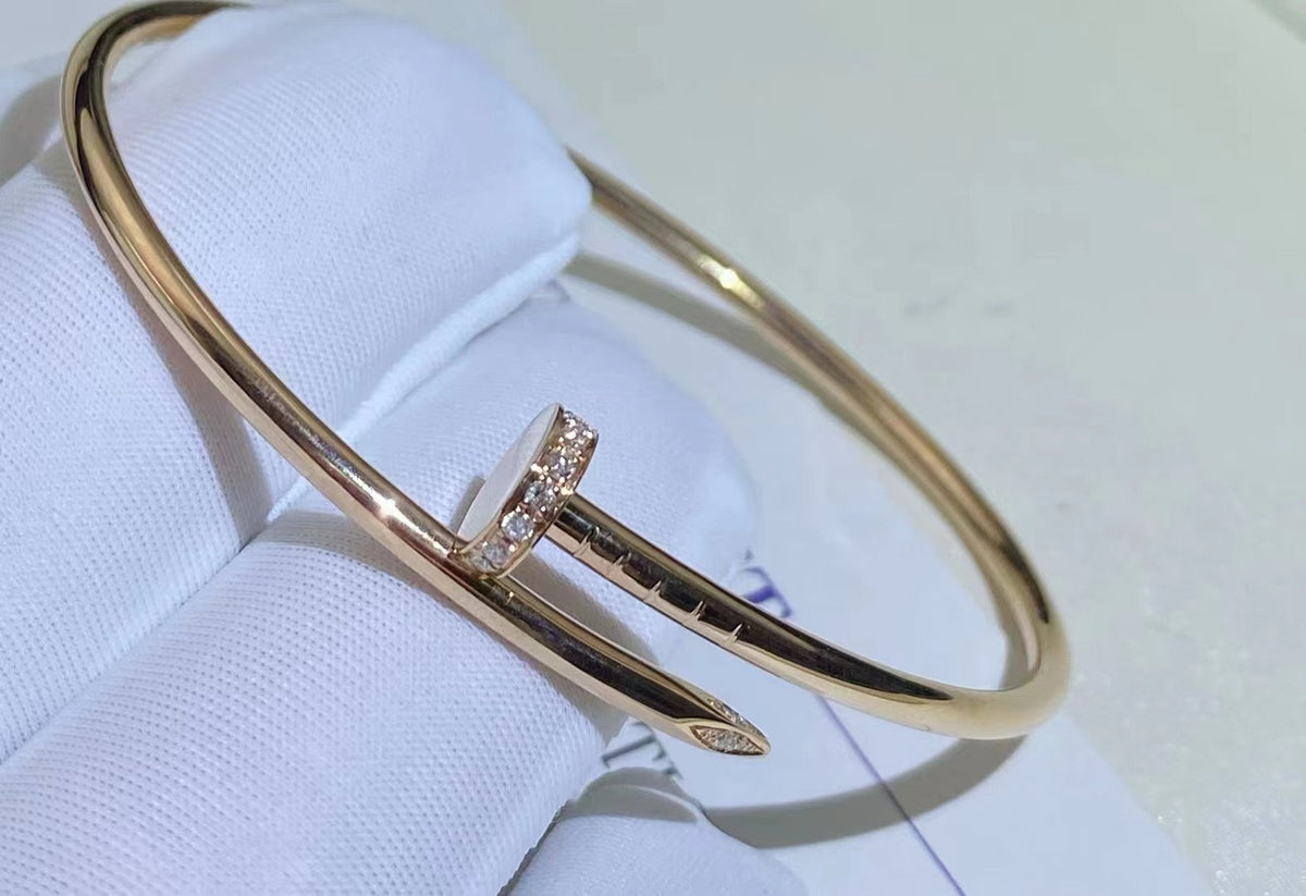 [Bling Jewelrys] JUSTE ARMBAND 2,5 MM DIAMANTEN