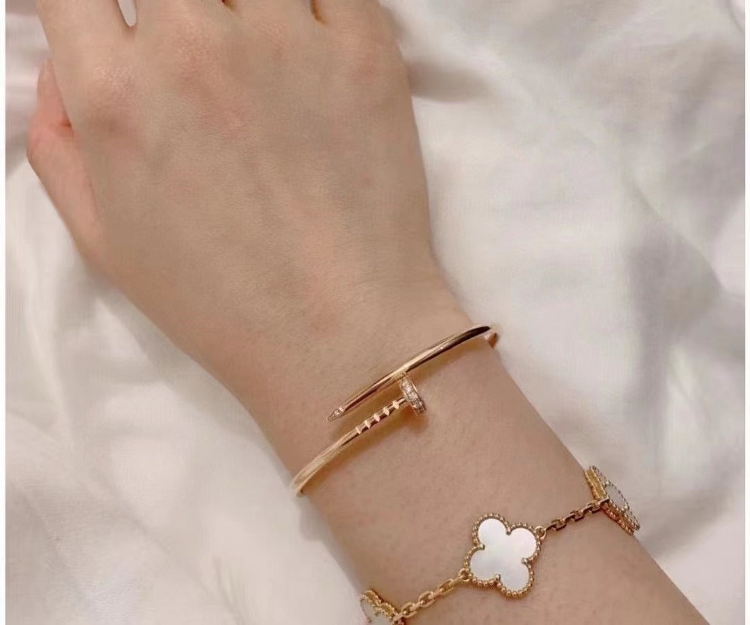 [Bling Jewelrys] JUSTE ARMBAND 2,5 MM DIAMANTEN