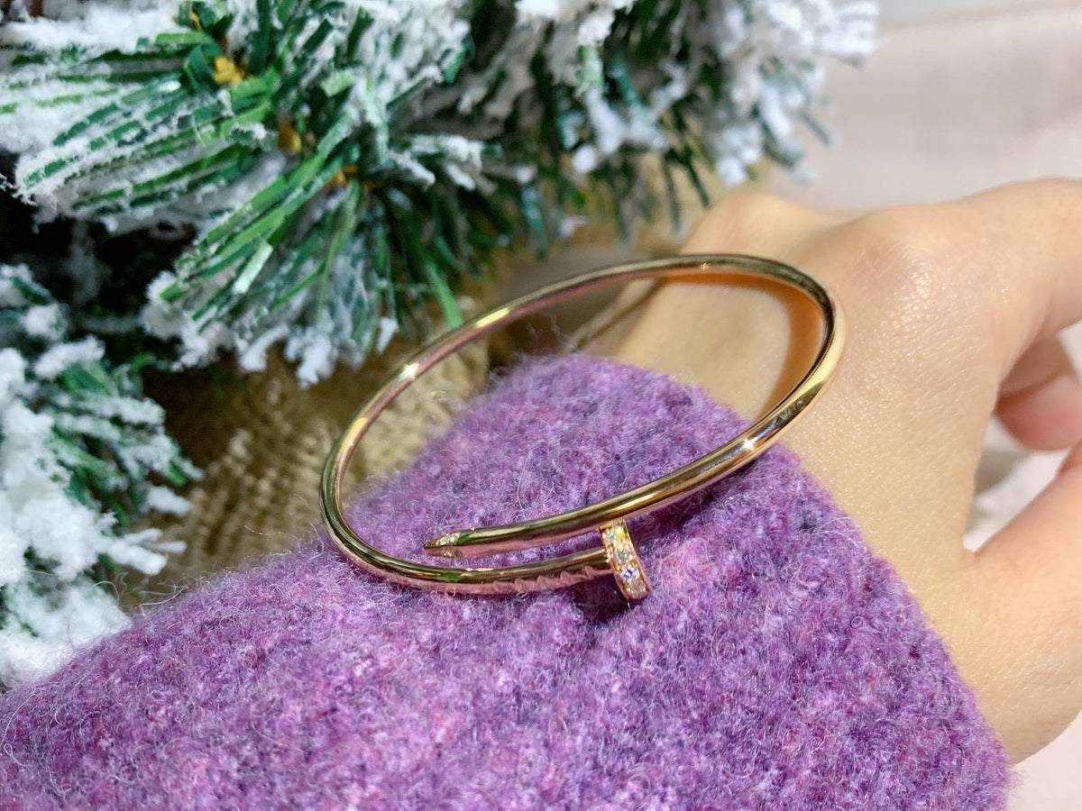 [Bling Jewelrys] JUSTE ARMBAND 2,5 MM DIAMANTEN