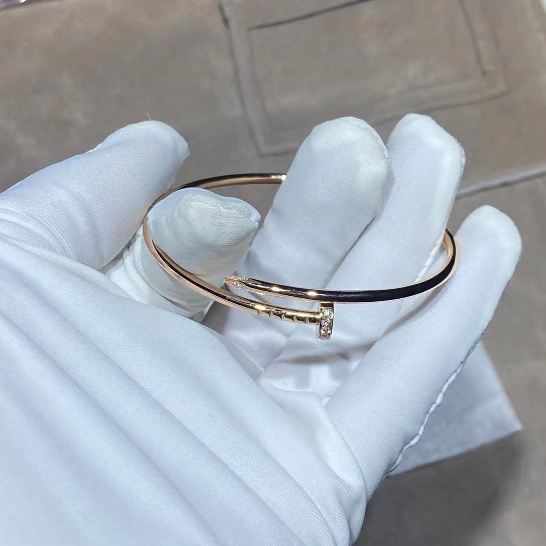 [Bling Jewelrys] JUSTE ARMBAND 2,5 MM DIAMANTEN