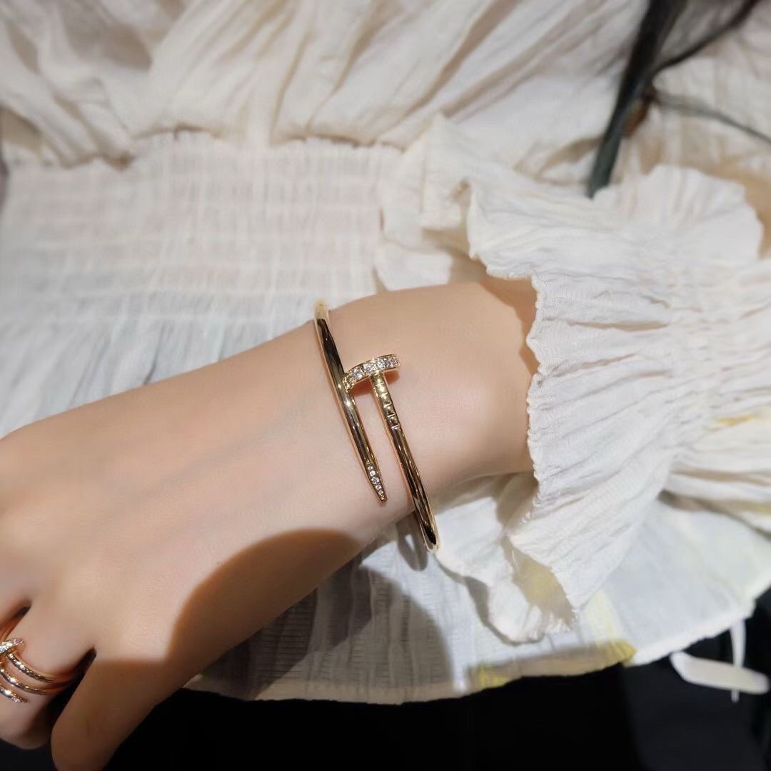[Bling Jewelrys] JUSTE ARMBAND 3,5 MM DIAMANTEN