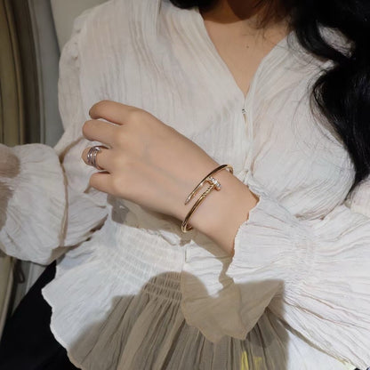 [Bling Jewelrys] JUSTE ARMBAND 3,5 MM DIAMANTEN