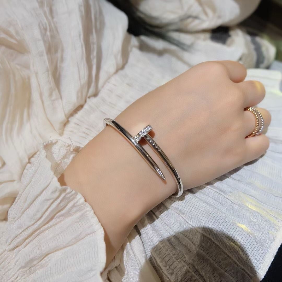 [Bling Jewelrys] JUSTE ARMBAND 3,5 MM DIAMANTEN