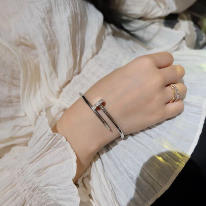 [Bling Jewelrys] JUSTE ARMBAND 3,5 MM DIAMANTEN