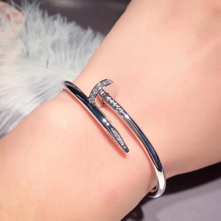 [Bling Jewelrys] JUSTE ARMBAND 3,5 MM DIAMANTEN