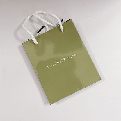 [Bling Jewelrys ]VA CLOVER BRACELET NECKLACE RING BOX GIFT BAG