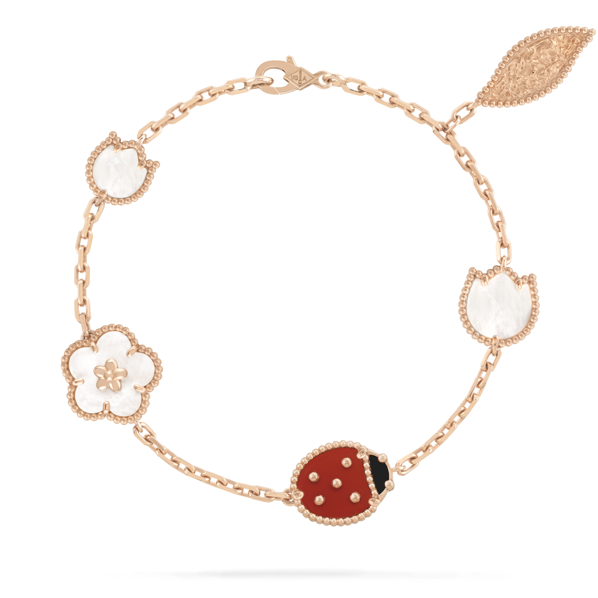 [Bling Jewelrys ]LUCKY SPRING 5 MOTIF BRACELET