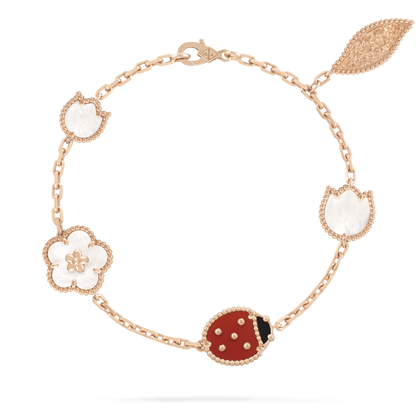 [Bling Jewelrys ]LUCKY SPRING 5 MOTIF BRACELET