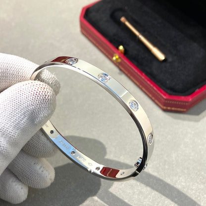[Bling Jewelrys ]LOVE BRACELET 6.1MM 10 DIAMONDS