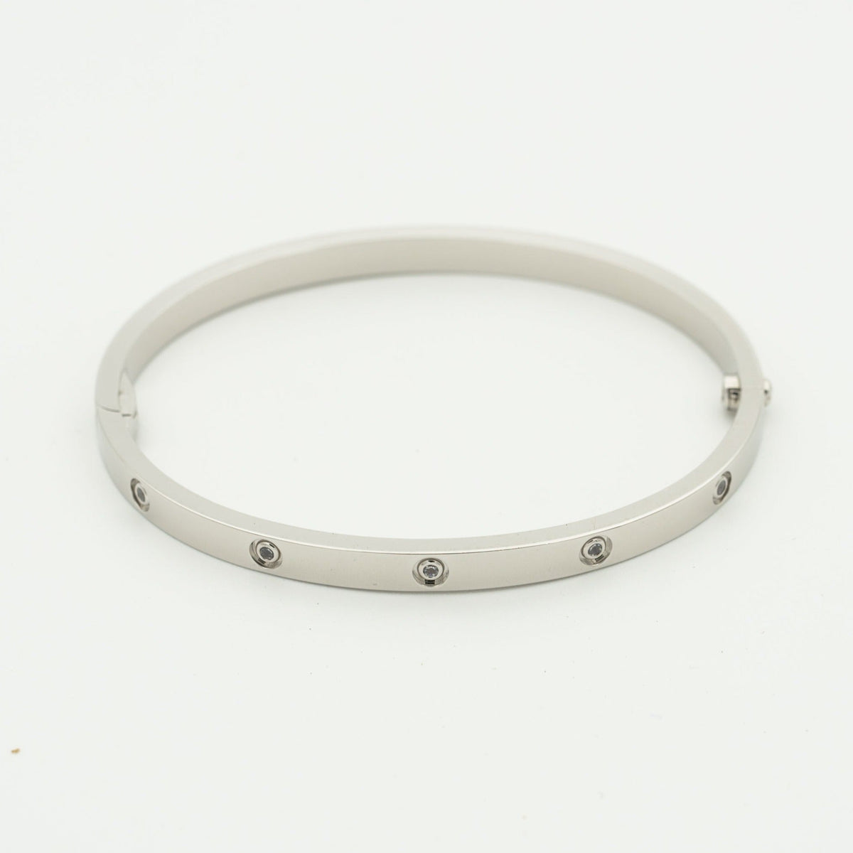 [Bling Jewelrys ]ラブブレスレット 3.65MM 10粒ダイヤモンド