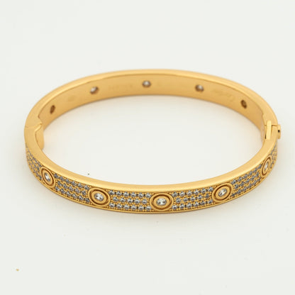 [Bling Jewelrys ]LOVE BRACELET 6.1MM DIAMOND-PAVED 10 BIG DIAMONDS