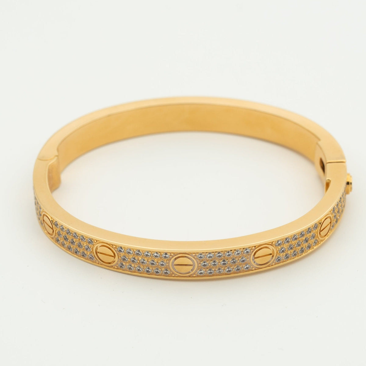 [Bling Jewelrys ]LIEBESARMBAND 6,1 MM MIT DIAMANT-PAVÉ