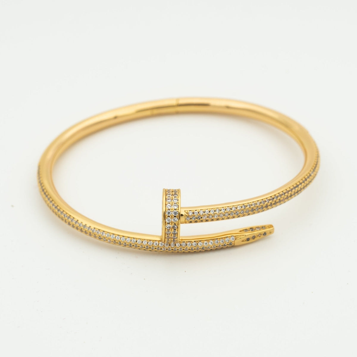 [Bling Jewelrys ]JUSTE ARMBAND 3,5 MM KOMPLETT MIT DIAMANTEN