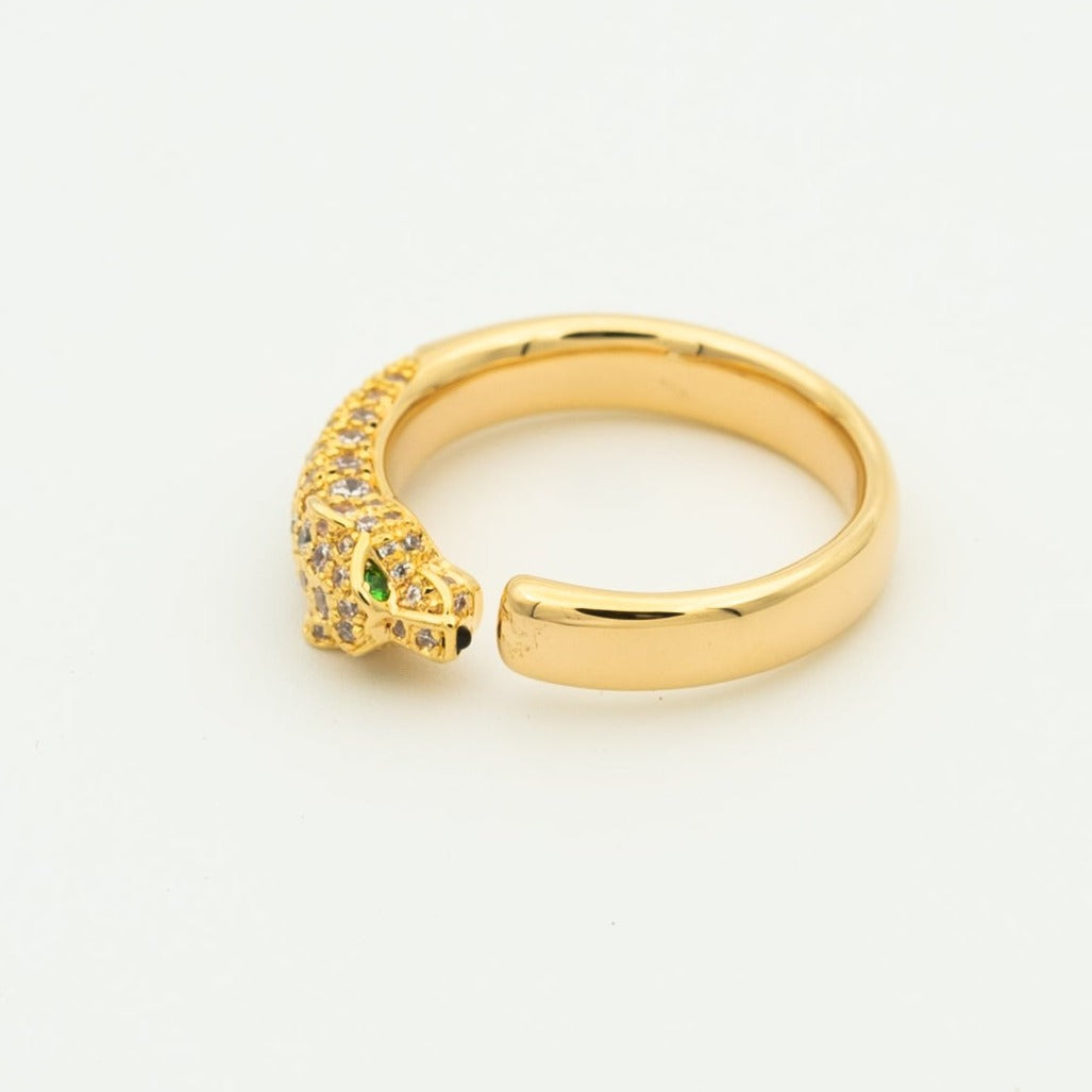 [Bling Jewelrys ]PANTHERE RING DIAMOND 7.3MM