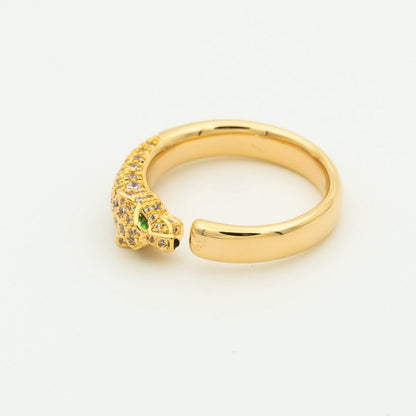 [Bling Jewelrys ]PANTHERE RING DIAMOND 7.3MM