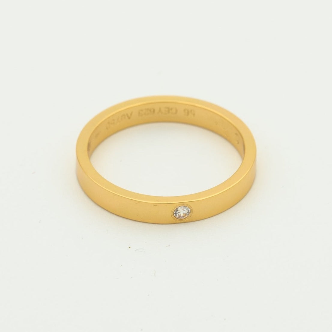 [Bling Jewelrys ]LOVE RING 4MM 1 DIAMOND