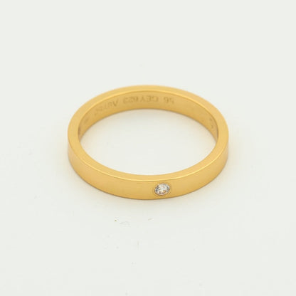 [Bling Jewelrys ]LOVE RING 4MM 1 DIAMOND