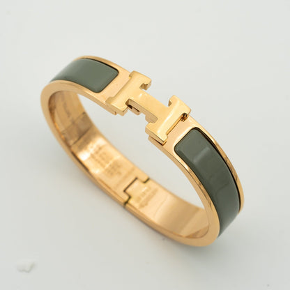 [Bling Jewelrys] H-ARMBAND BLAU GRÜN 12MM