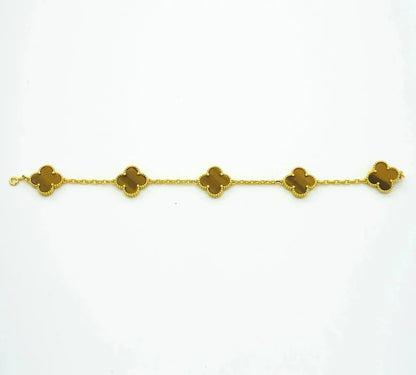 {
  "Bling Jewelrys": "ブリングジュエリー",
  "CLOVER 5 MOTIFS TIGER EYE BRACELET COLLECTION": "クローバー 5モチーフ タイガーアイ ブレスレット コレクション"
}