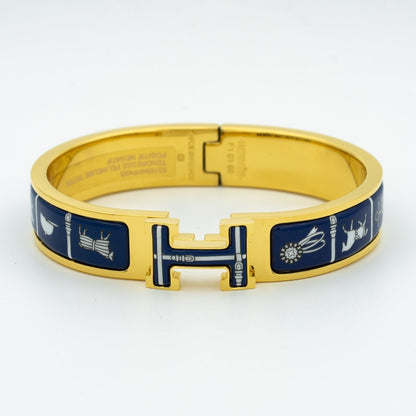 [Bling Jewelrys ]H-ARMBAND BLAUE KERAMIK