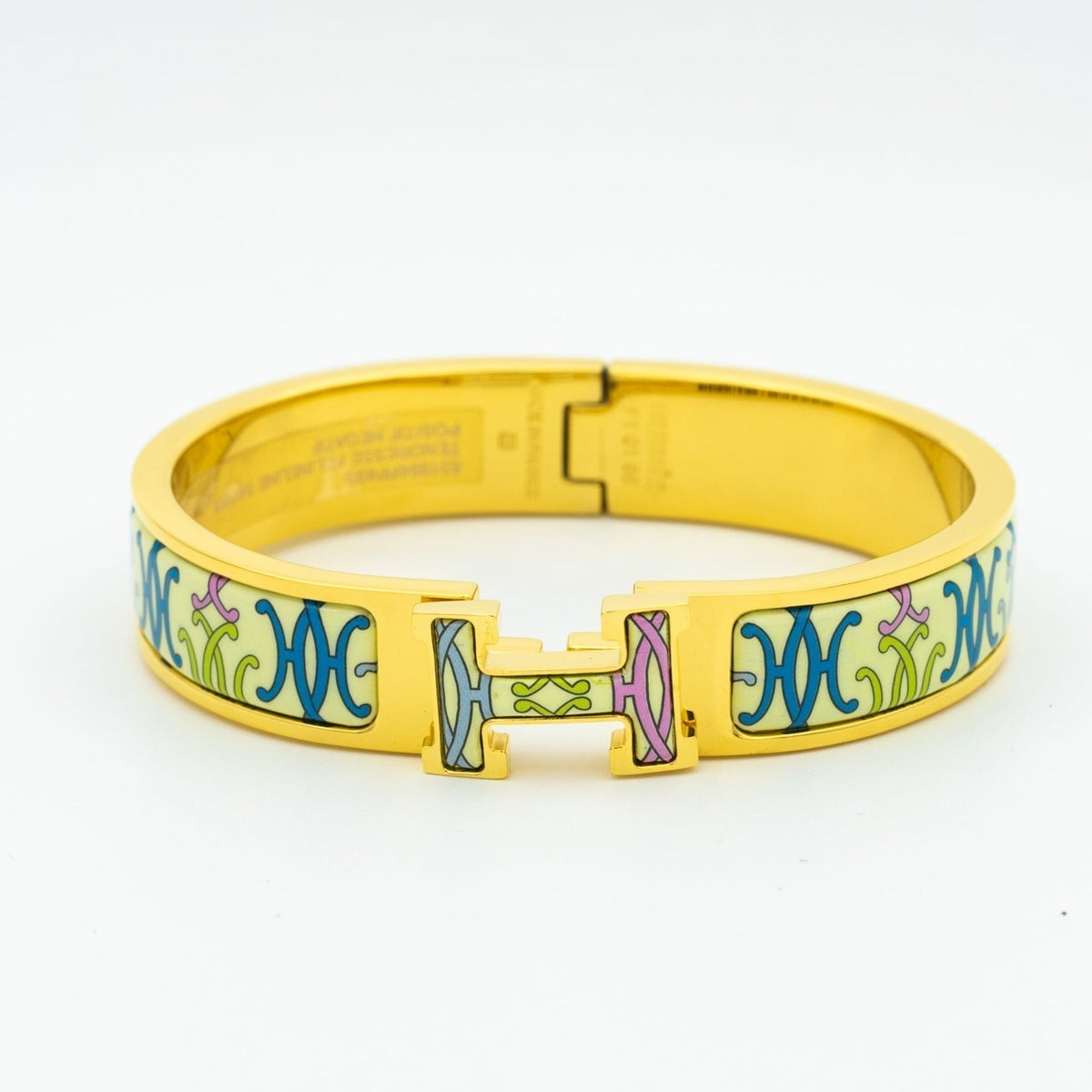 [Bling Jewelrys ]Hブレスレット ベージュ マルチカラー