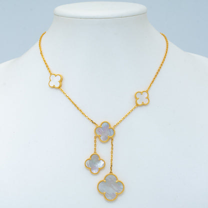 {
  "Bling Jewelrys": "[Bling Jewelry] クローバー マザーオブパール ネックレス 6モチーフ"
}