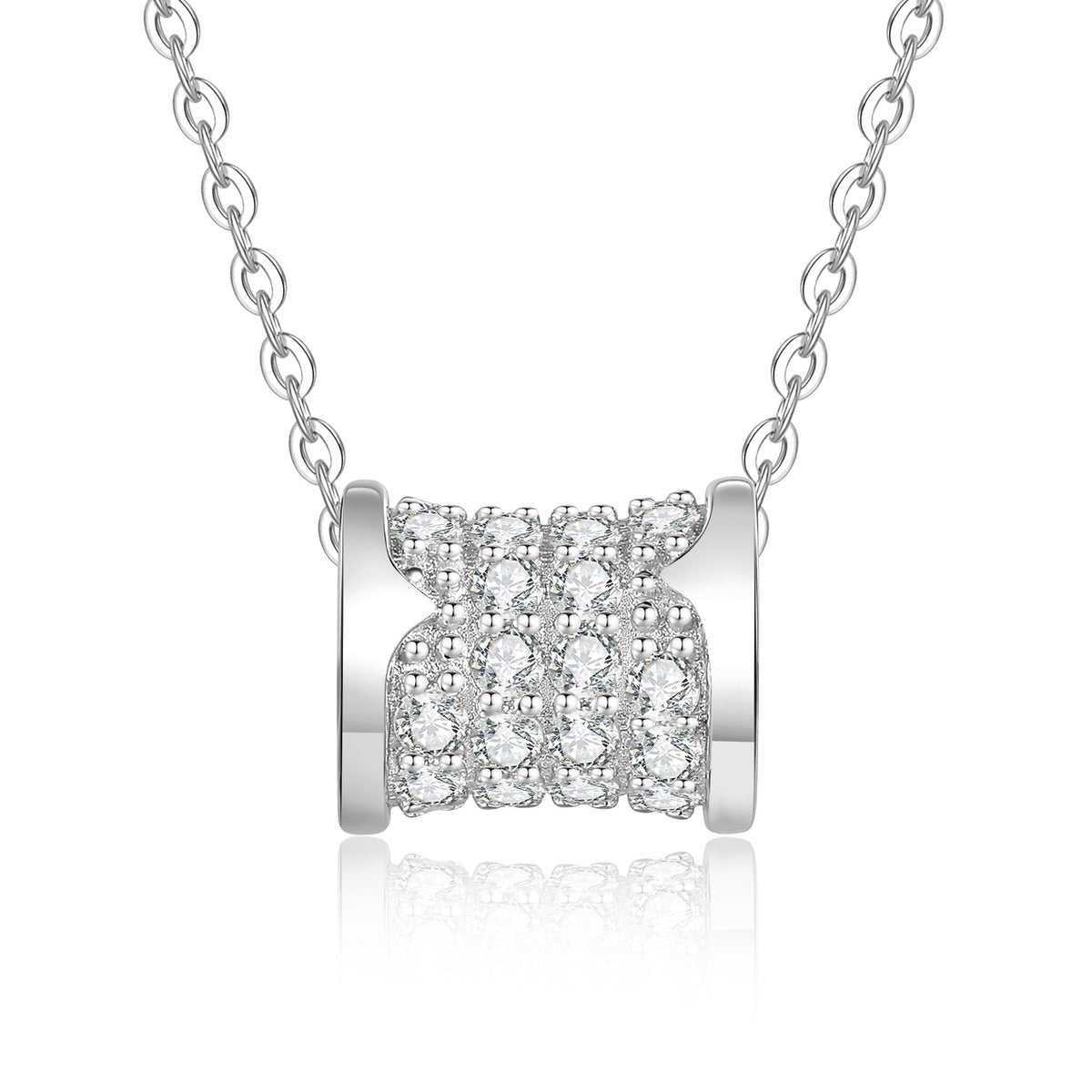 {
  "Bling Jewelrys": "Bling Jewelrys",
  "FULL-PAVE \"HOURGLASS\" MOISSANITE NECKLACE": "VOLL-PAVÉ „SANDUHR“-MOISSANIT-HALSKETTE"
}