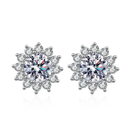 {
  "Bling Jewelrys": "ブリングジュエリー",
  "BLOOMING SUNFLOWER MOISSANITE STUD EARRINGS": "ブルーミングサンフラワー モアサナイト スタッドピアス"
}