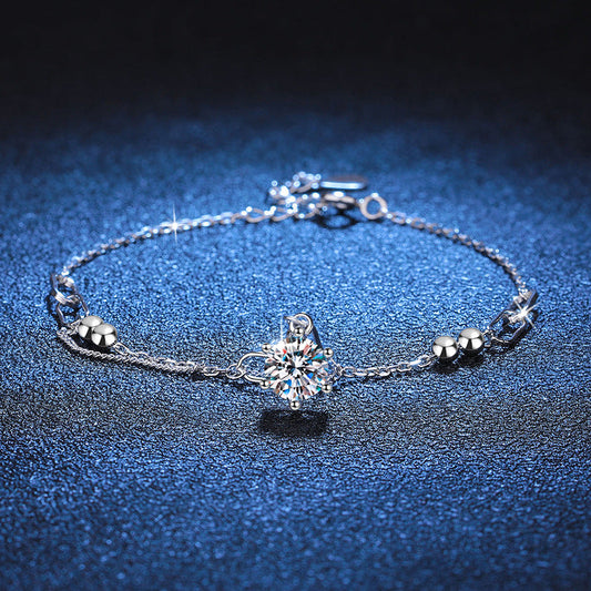 [Bling Jewelrys]CLASSIC SOLITAIRE MOISSANITE BRACELET