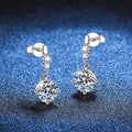 [Bling Jewelrys]DYNAMIC TASSEL MOISSANITE DROP EARRINGS