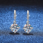 [Bling Jewelrys]DYNAMIC TASSEL MOISSANITE DROP EARRINGS