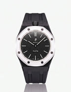 Silicone Strap & Case Royal Pop Ocho Negro(Customize  Colors)