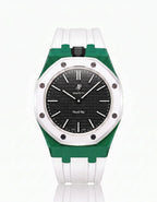Silicone Strap & Case Royal Pop Ocho Negro(Customize  Colors)