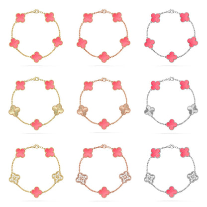 {
  "Bling Jewelrys": "ブリングジュエリー",
  "CLOVER 5 MOTIFS": "クローバー 5モチーフ",
  "PINK MOP BRACELET COLLECTION": "ピンクMOPブレスレットコレクション"
}
